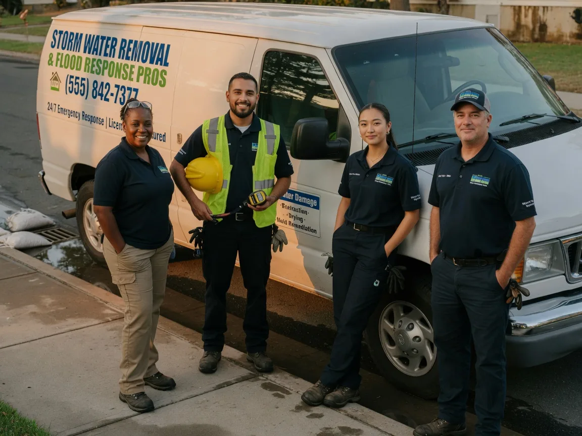 Storm Damage Water Removal company in New Llano, LA