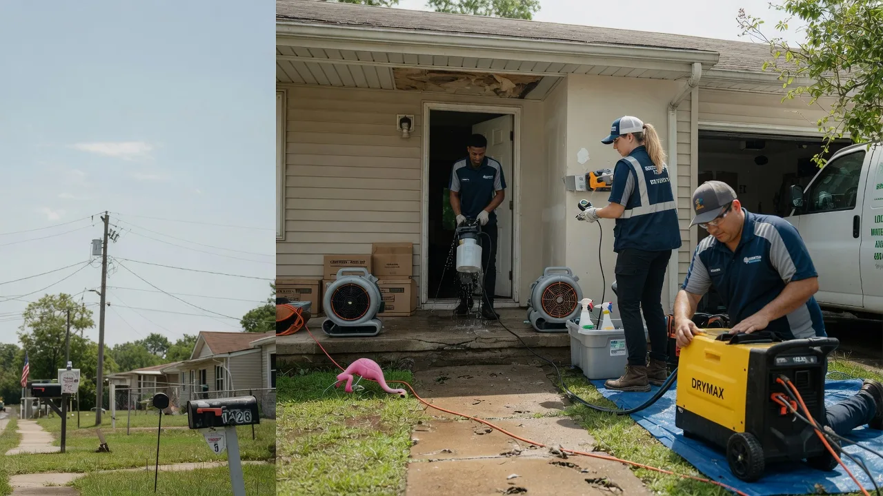 Storm Damage Water Removal in New Llano, LA near me